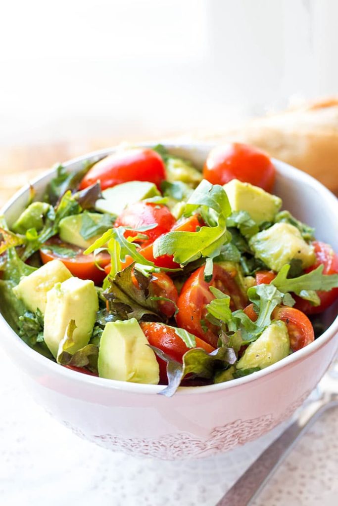 Avocado And Tomato Confit Salad