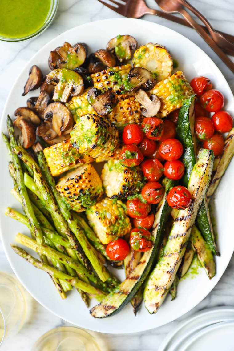 Grilled vegetables